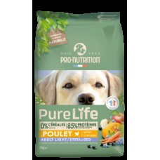 Flatazor PureLife Light/Sterilized - без зърнени храни, 85% протеини от животински произход 2 kg.